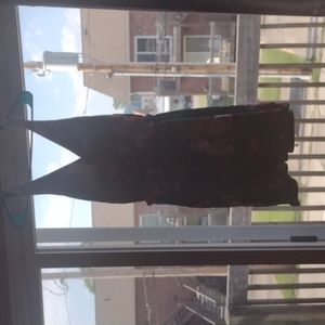 Strappy Teal Floral Dress